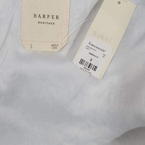 HARPER Heritage Wrap Knee Length Dress - Picture 13 of 15